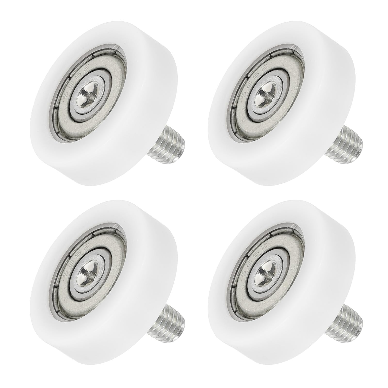 Rouleaux de tiroir en nylon 4x26 mm uxcell pour stopper les frottements de porte