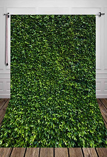 Fanghui 7X5Ft Natural Green Leaves Grass Backdrop For Photography Spring Summer Newborn Baby Shower Wedding Birthday Party Banner Supplies Outdoorsy Theme Photo Studio Booth Props #TOP1