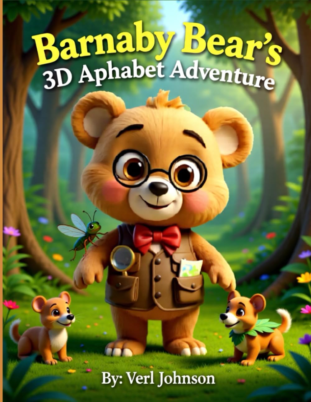 Barnaby Bear’s 3D Alphabet Adventure: A Magical A-Z Journey Through the Alphabet Forest | Preschool & Kindergarten Learning Book for Early Readers (Barnaby Bear’s ABC Adventure Series)