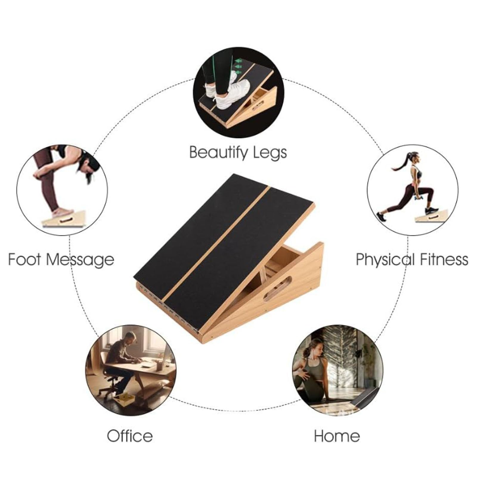 Étireur De Mollet Et Cheville – Planche D’étirement Pour Améliorer La Flexibilité Et L’équilibre