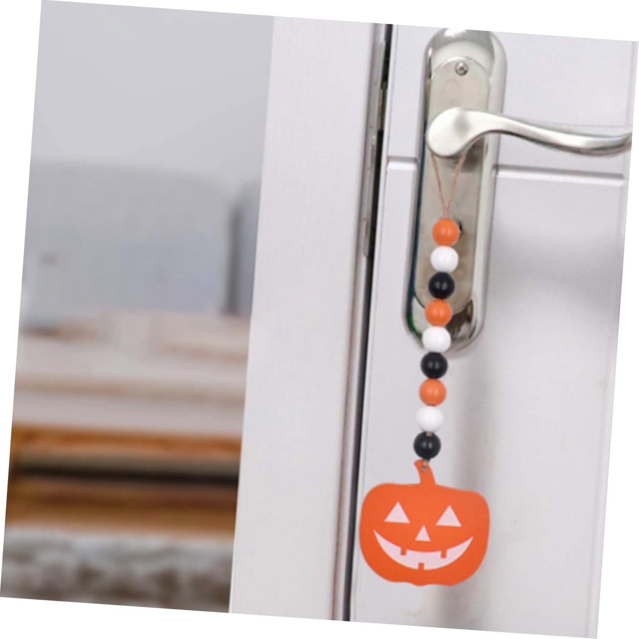 IMIKEYA 3 Sätze À 10 Stück Halloween-Perlen Halloween-Girlande Wohnakzente Halloween anhänger Halloween wanddeko holzscheiben Heimdekoration Girlanden aus Holzperlen Perlengirlanden