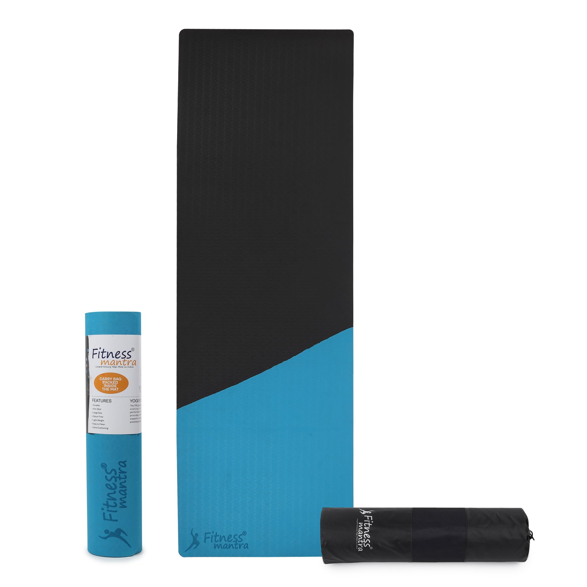 Fitness Mantra Yoga Mat - Anti-Slip & Comfortable -11 Fitness Mantra Yoga Mat - Anti-Slip & Comfortable -11