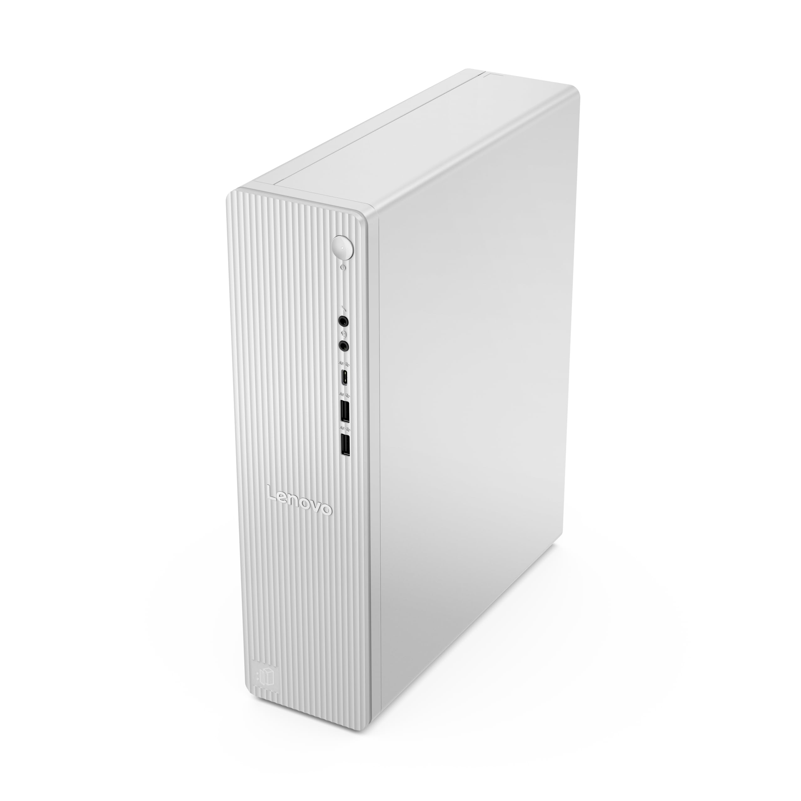 Lenovo IdeaCentre Tower PC | AMD Ryzen 5 220 | 16GB RAM | 512GB SSD |AMD Radeon 740M Grafik | 8.2L | Windows 11 | Cloud Grau | Inkl. vertikaler Ständer | 3 Monate Premium Care