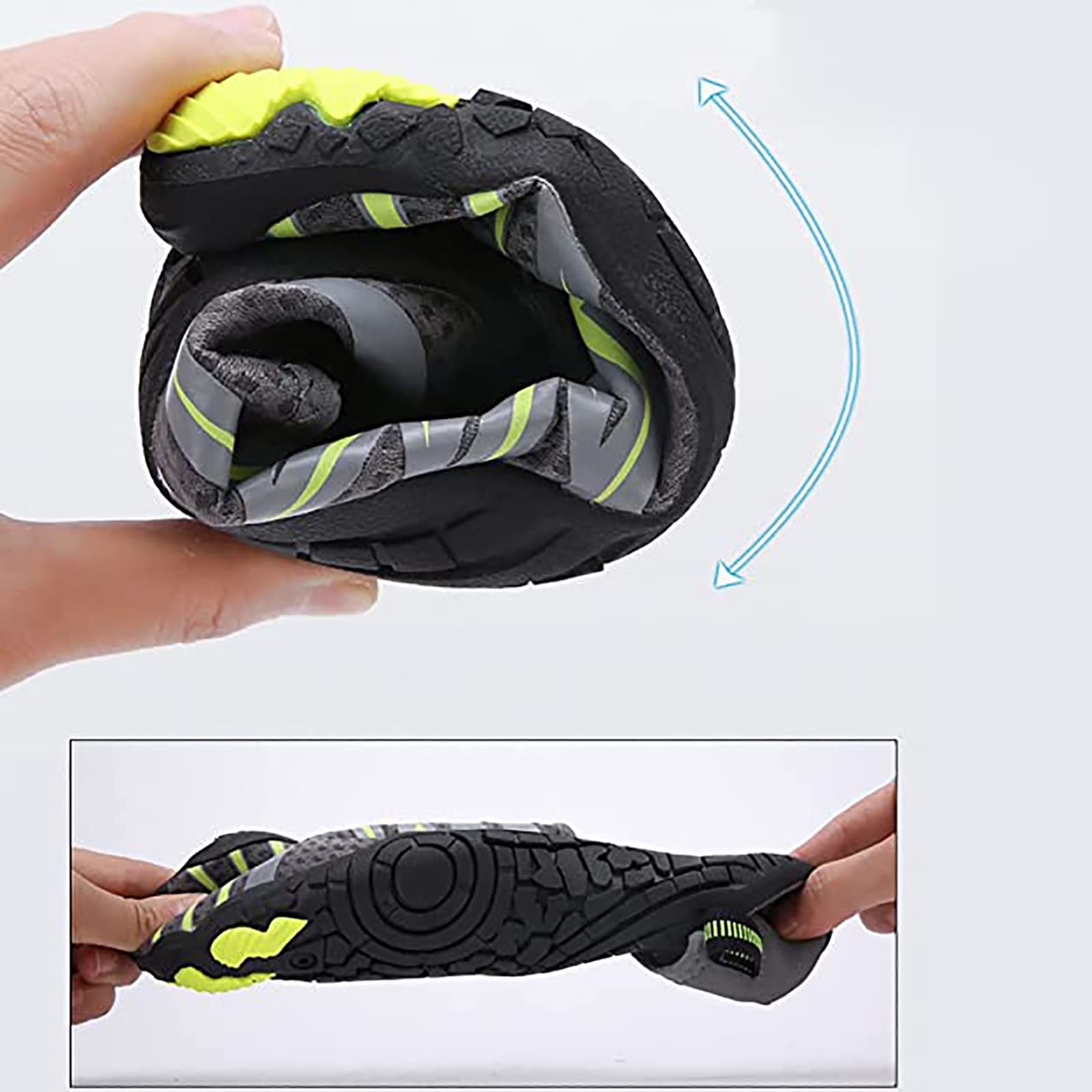 Scarpe da Acqua atletiche ad Asciugatura Rapida, Scarpe da Ginnastica a Piedi Nudi da Spiaggia Unisex Leggere e ad Asciugatura Rapida, per Escursionismo, Surf, Nuoto in Acqua, Scarpe da Passeggio