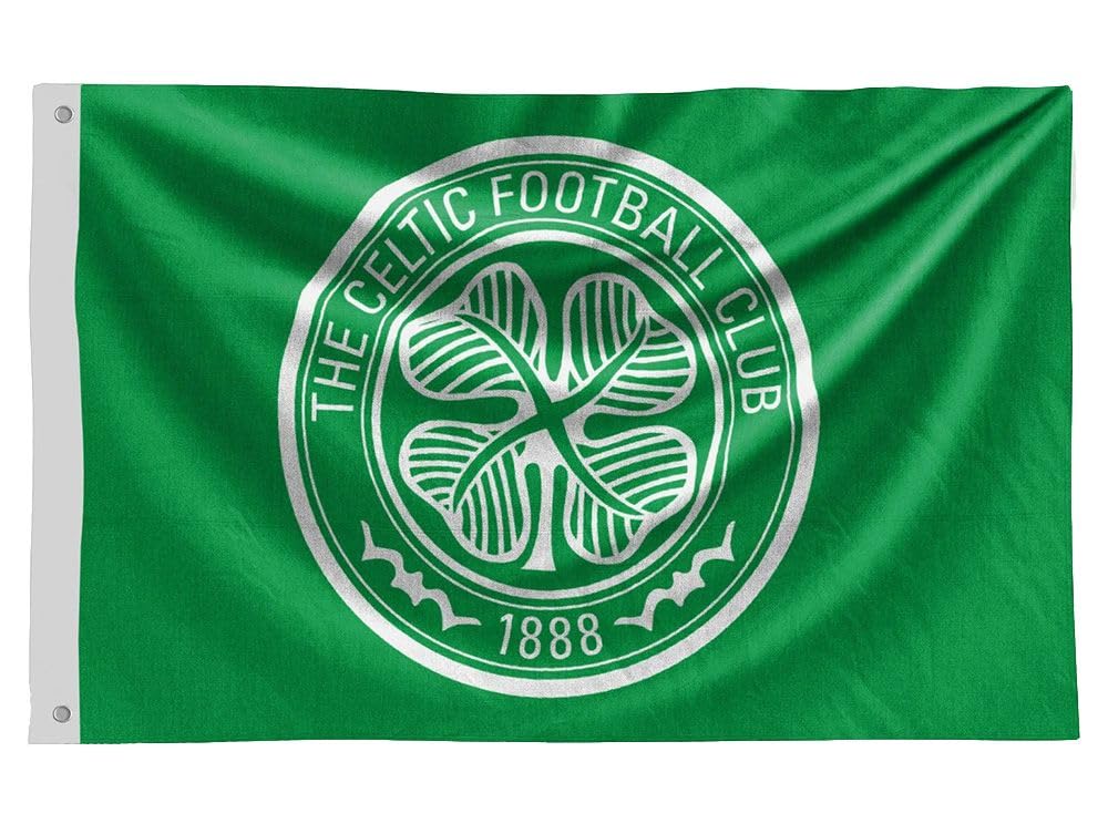 Celtic FC Core Crest Flag 5 x 3