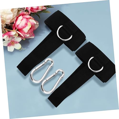 Miniatura 4 de BESPORTBLE 3 Sets Ankle Straps Stretch Belt Banda De Resistencia para Ejercicios Torkstrap Cable Straps Gym Exercise Ankle Strap Ankle Training