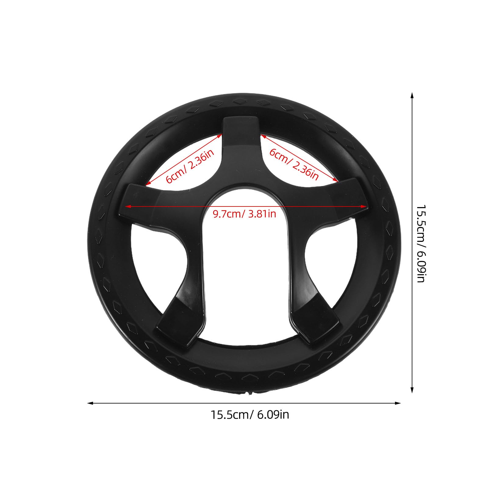 Protège-plateau GANAZONO 36 Dents – Universel, 5 Trous, Pour VTT Et Pignon Fixe, Installation Facile