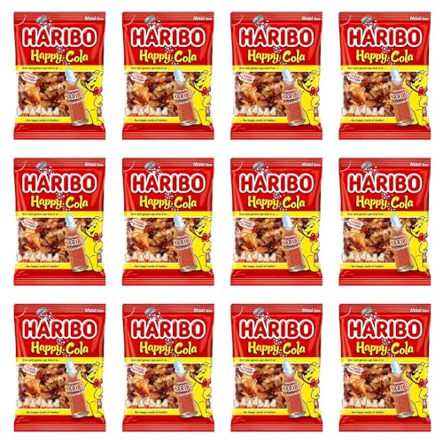 HARIBO Happy-Cola 140g - Pack de 12 bolsas