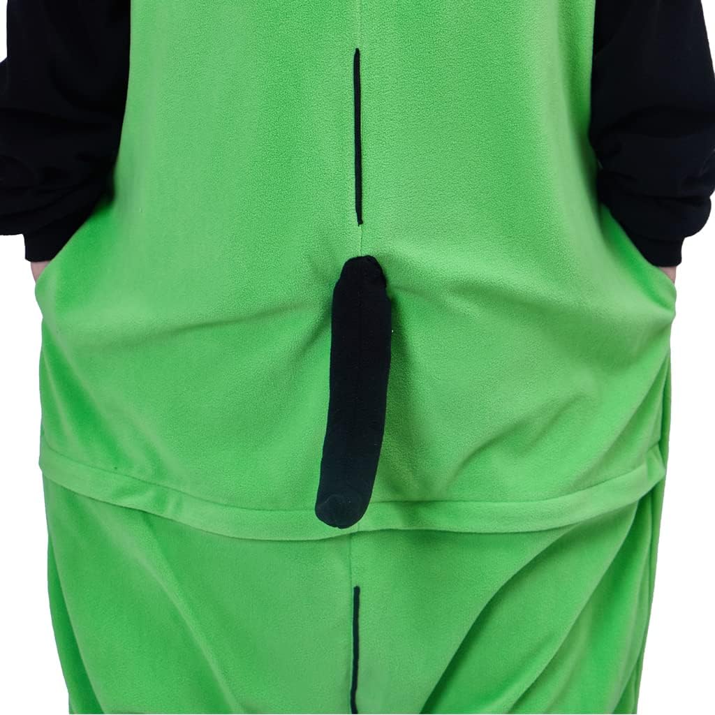 MelangCos Invader Cosplay Zim Costume Gir Onesie Pajamas Animal Sleepwear - Image 7