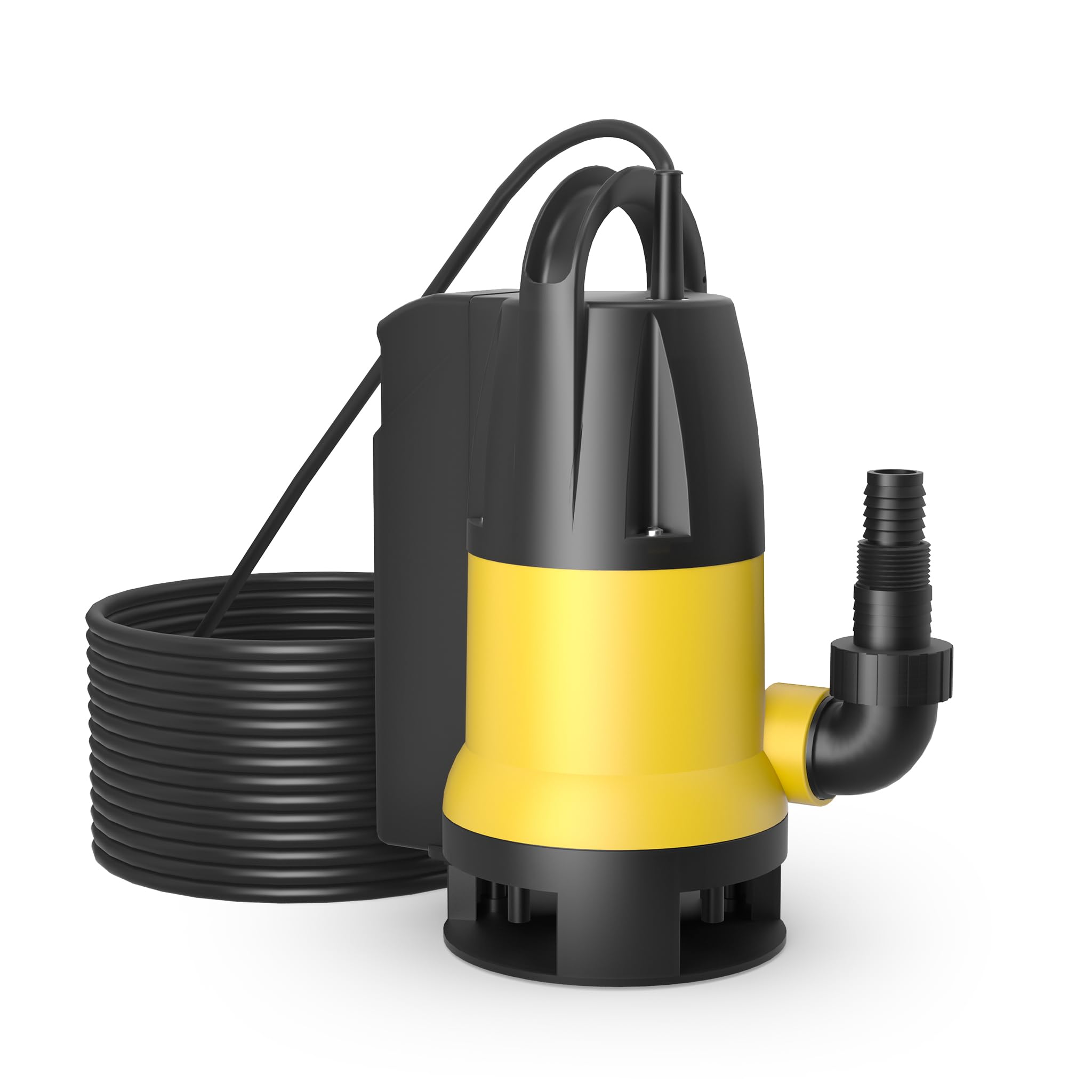 Wiltec Pompa sommersa acque nere 13000 l/h 750 w prevalenza 7,5 m Elettropompa a immersione