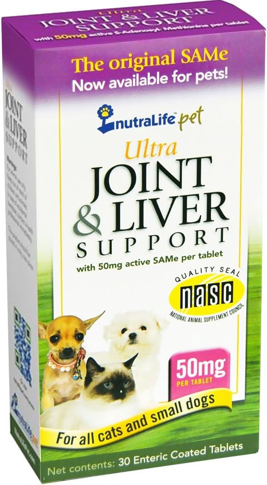 NutraLife Pet SAMe 50mg (30 tablets)