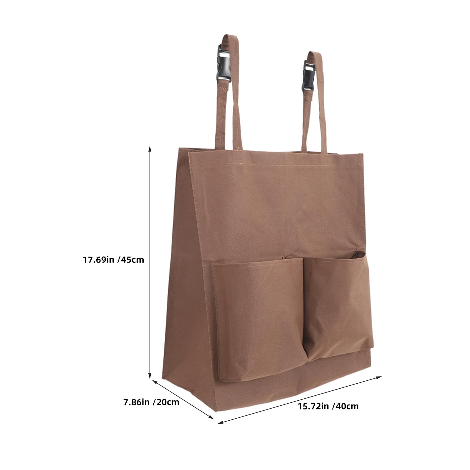 GLEAVI 4 bolsas para carrito de limpieza: organizador para carrito utilitario - Bolsa de repuesto para comercial para clasificar productos de limpieza 17.68x15.72x7.86"