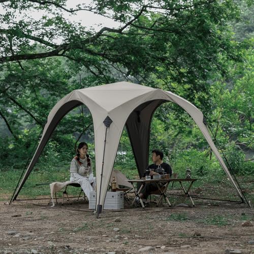 Toldo para Camping con Montaje Fácil y Rápido 124x124 pulgadas miniatura 2