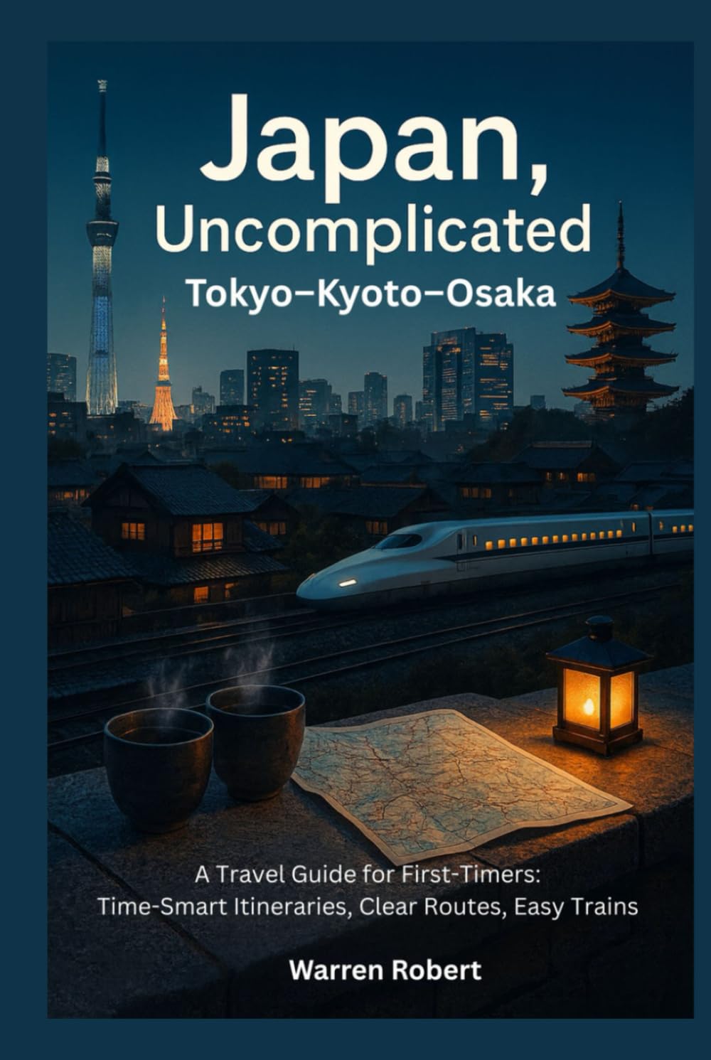 Japan, Uncomplicated — Tokyo–Kyoto–Osaka: A Travel Guide for First-Timers: Time-Smart Itineraries, Clear Routes, Easy Trains