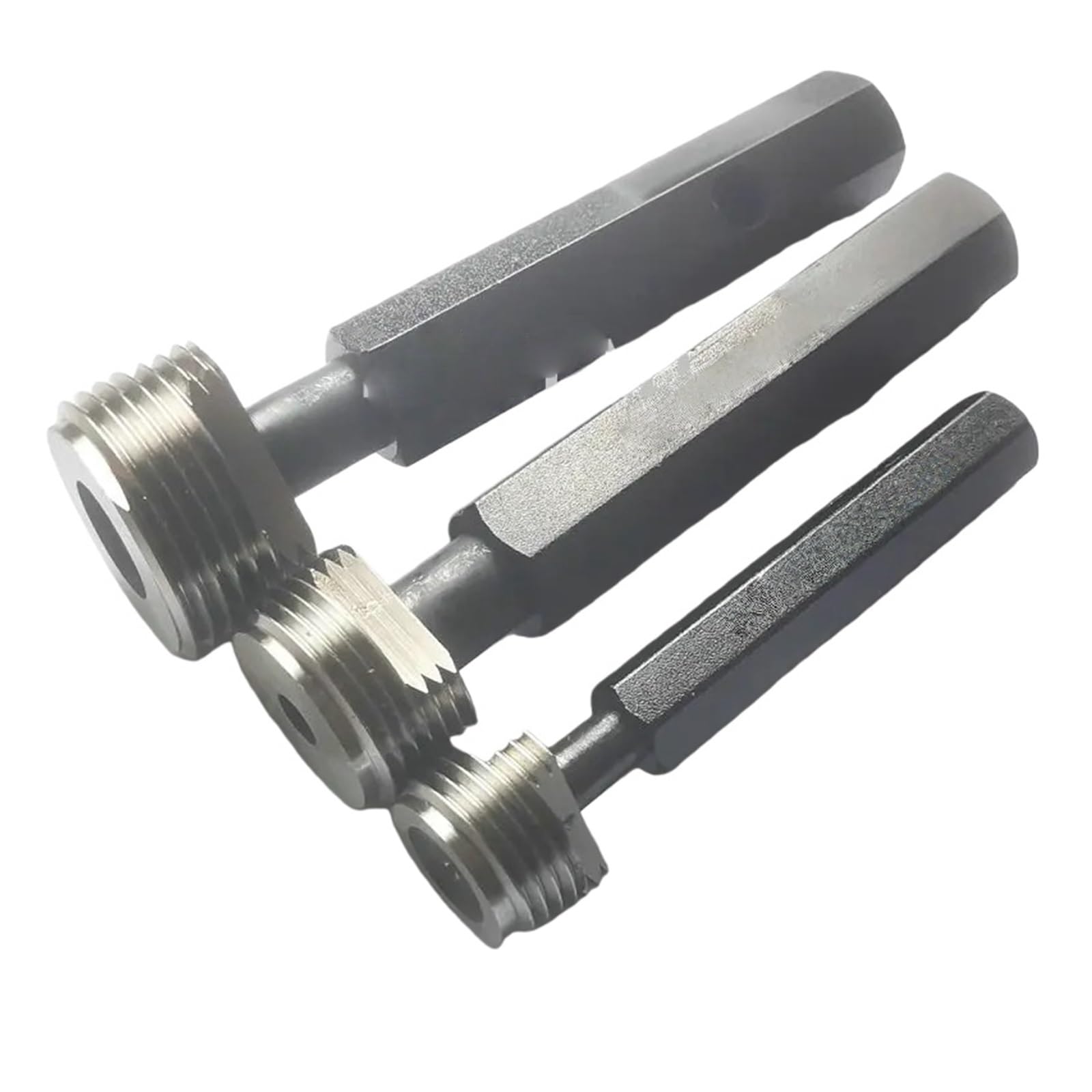 Juego de medidores de rosca de tubo de alta precisión, calibre de rosca cónico NPT, 1/8 "a 2", Material HSS, 1 Uds.(Npt3/8 18)