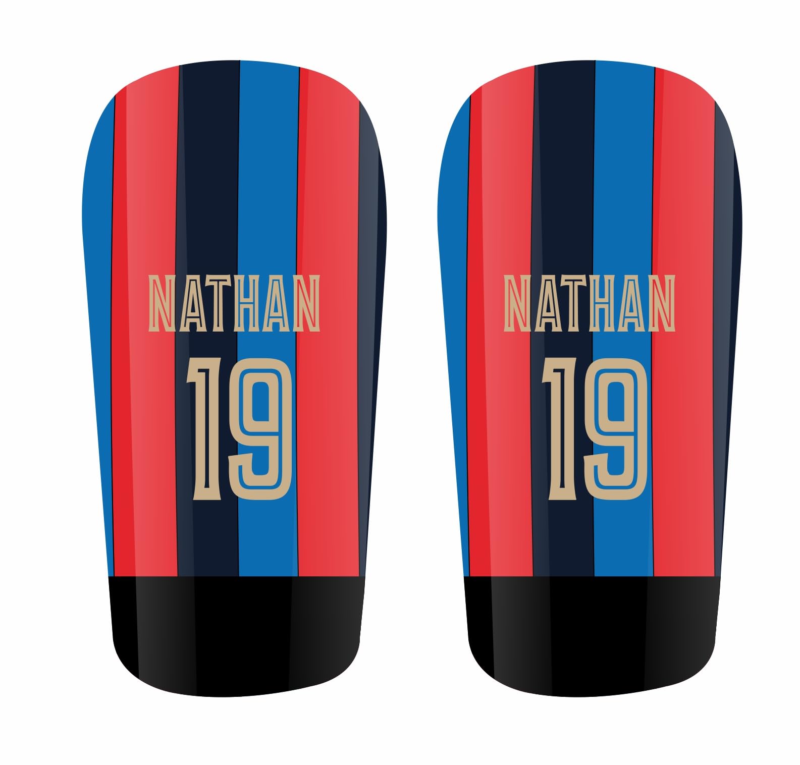 Shin Guards (BARCELONA, Adult (19cm))