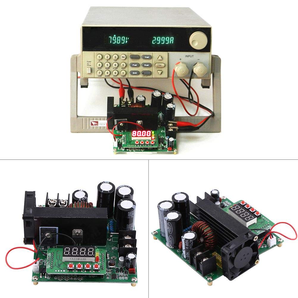 Convertitore boost, 0-15A 900W DC Controllo preciso alta tensione fai-te Modulo regolatore 8-60 V a 10 V-120 V con display a LED, regolatore di potenza