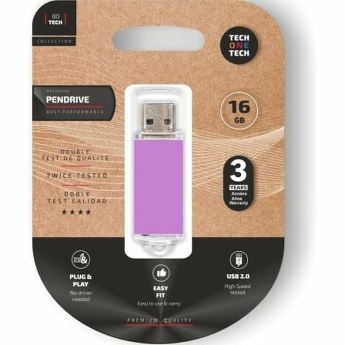 TECH ONE TECHUSB Flash Drive Basic 16 GB