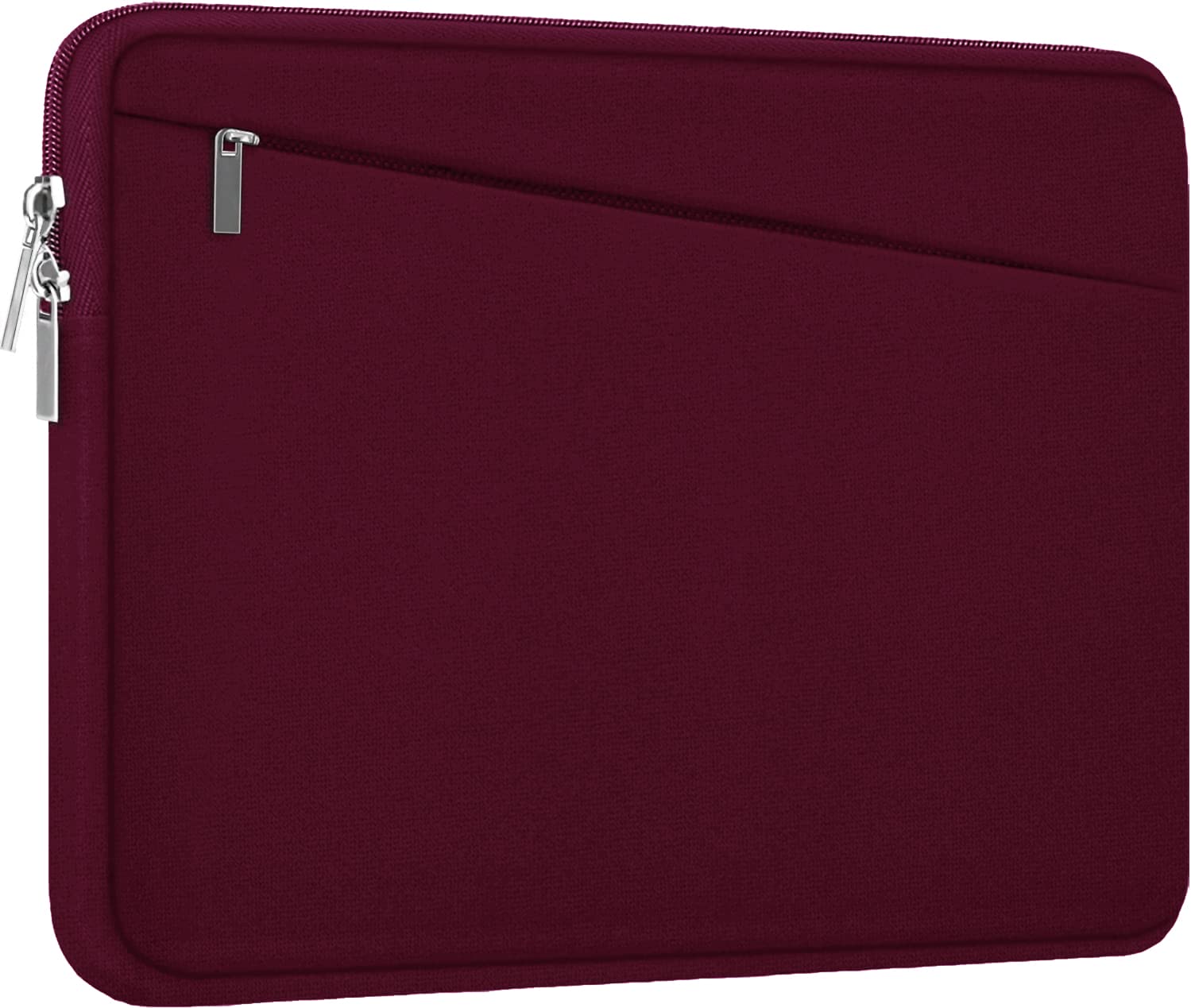 Laptop Sleeve 15.6 inch, Durable Computer Carrying Bag Protective Case Briefcase Handbag with Front Pocket, Slim Laptop Cover for 15.6 Inch HP, Dell,