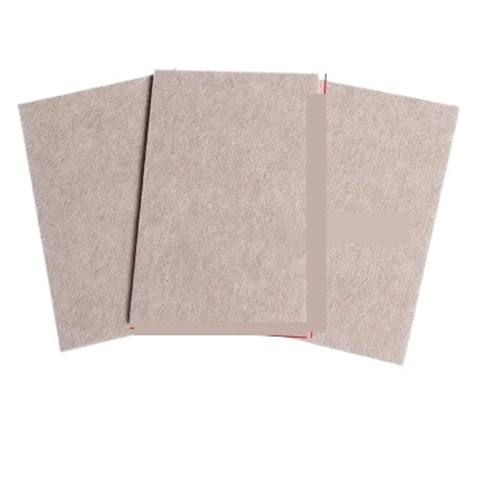 Self Adhesive Floor Protector Pad, Felt Chair Leg Pads 3-5mm Thick Non-Slip Self-Adhesive Mute Floor Scratch(3.0mm-Square-3Pcs)