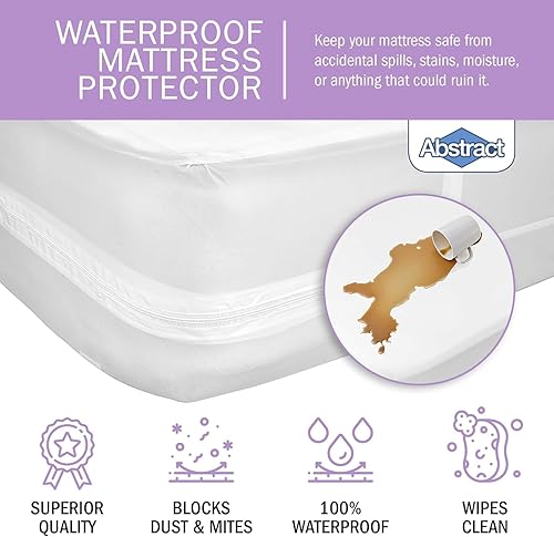 Miniatura 10 de Abstract Abstract - Funda de colchón impermeable de 39 x 75 x 10 pulgadas para camas individuales y literas - Lámina protectora de vinilo de