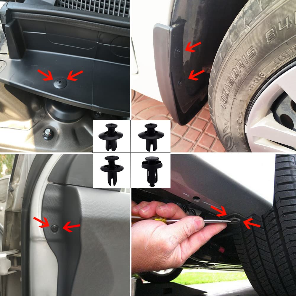 BGS Assortiment bevestigingsclips voor Ford, Mazda, GM, Chrylser & Nissan 415 delig