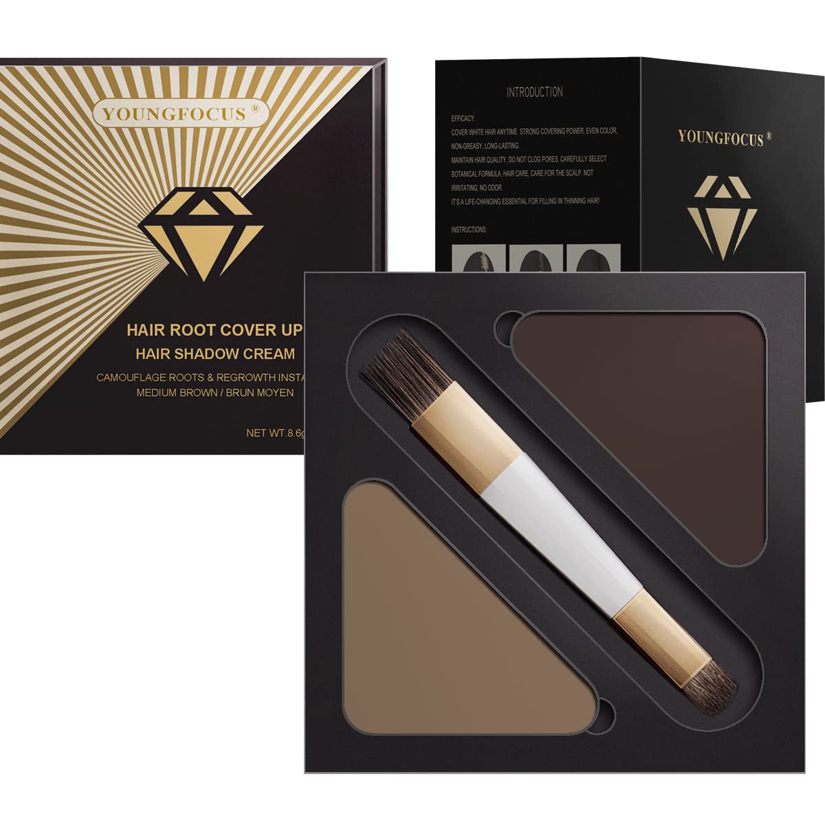 Youngfocus Hair Root Cover