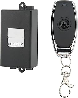 Wireless Remote Switch, RF Wireless Remote Switch Single Button Momentary Remote Control Switch One Channel Momentary Module, Control Switch