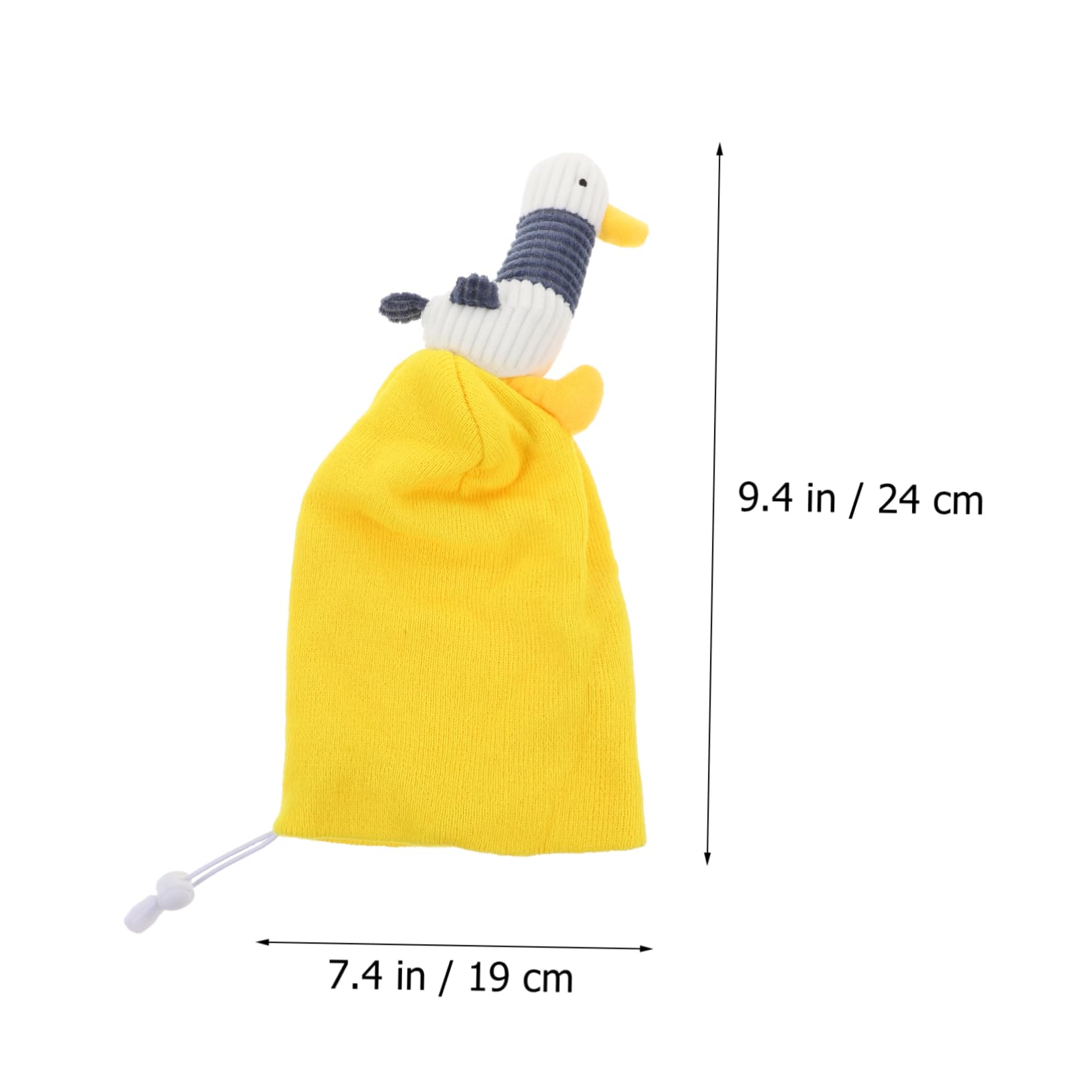 Abaodam Lot De 2 Housses De Casque De Ski Noires pour Sports De Neige pour Femmes pour Patinage Ski en Plein Air avec Fil Jaune