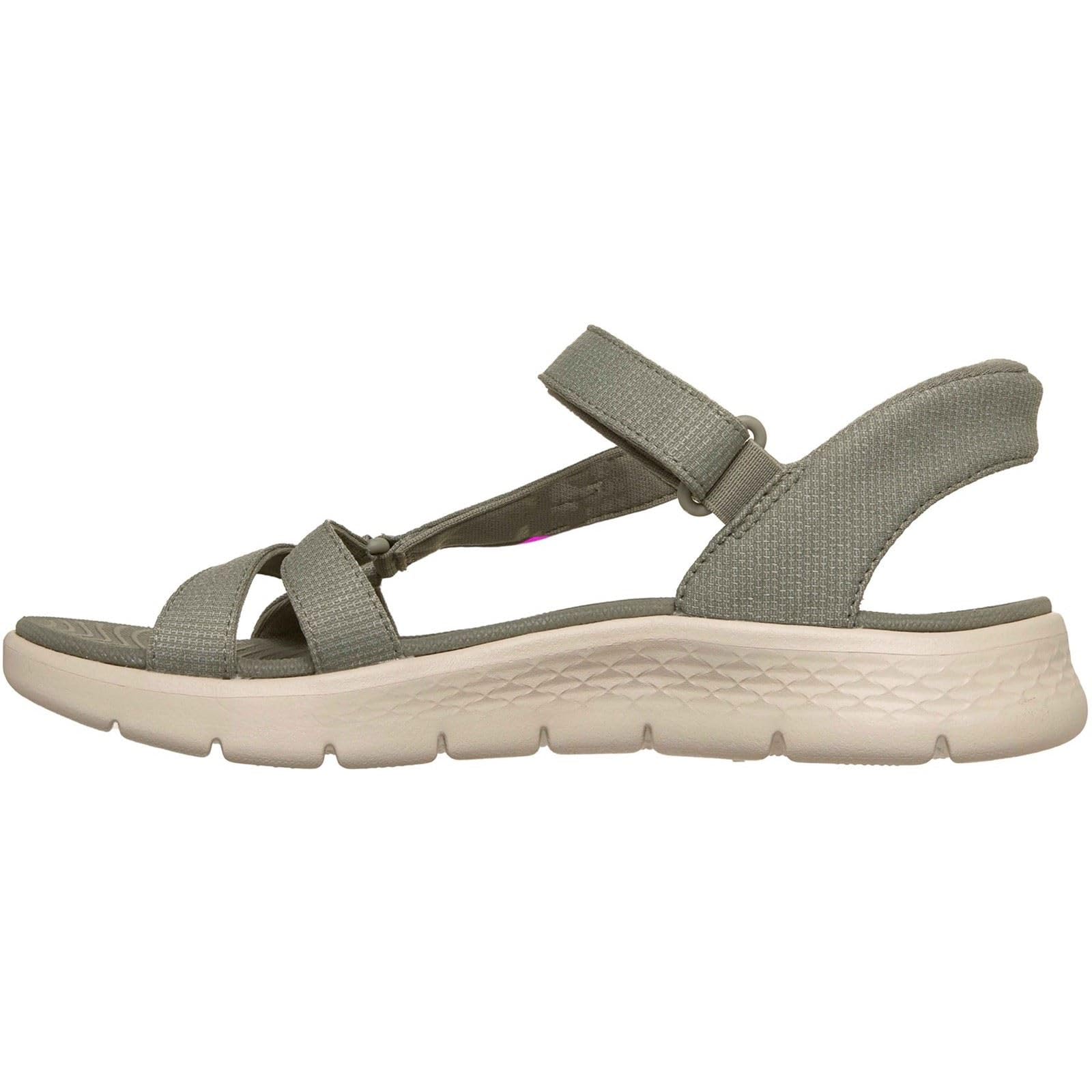 Skechers Damen Go Walk Flex Sandal-Illuminate Hands Free Slip-ins Fischersandale