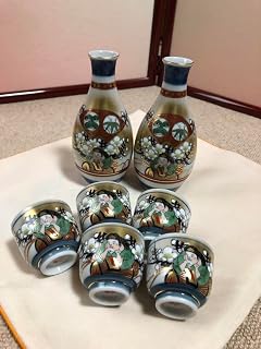 Kutani Grilled Daikokutenzo Sake Set