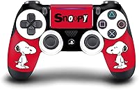 Vista 1 de Head Case Designs Officially Licensed Peanuts Snoopy Character Graphics Vinyl Sticker Gaming Skin Decal Cover Compatible with Sony Playstation 4 PS4