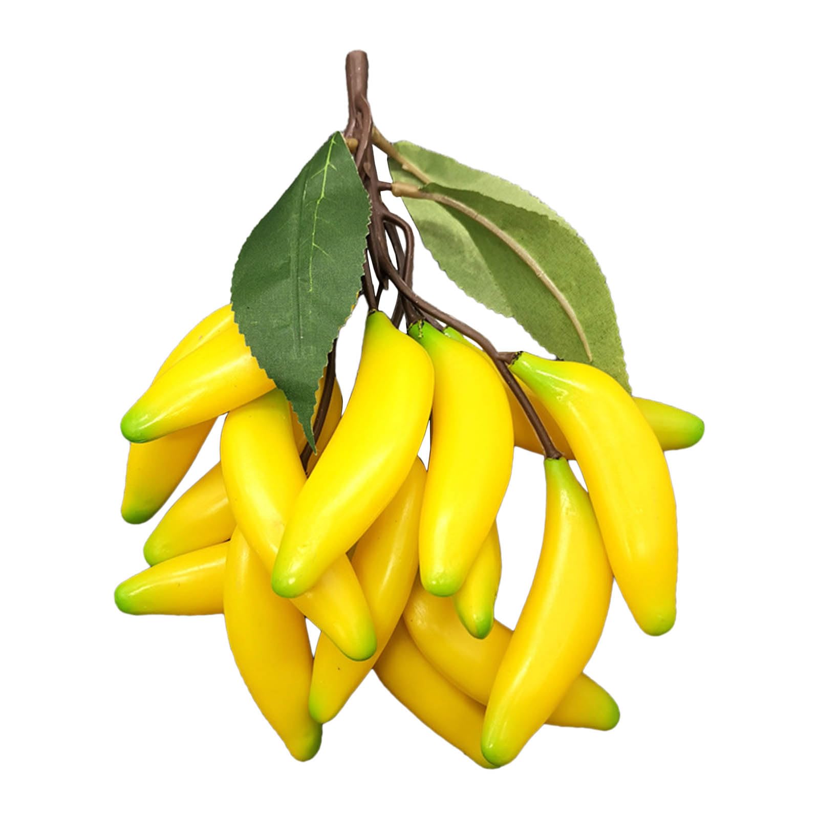 Buxuaaaa Artificial Banana Fake Fruit Bananas Realistic Banana Great Addition to Photos and Various Setting Fake Fruit