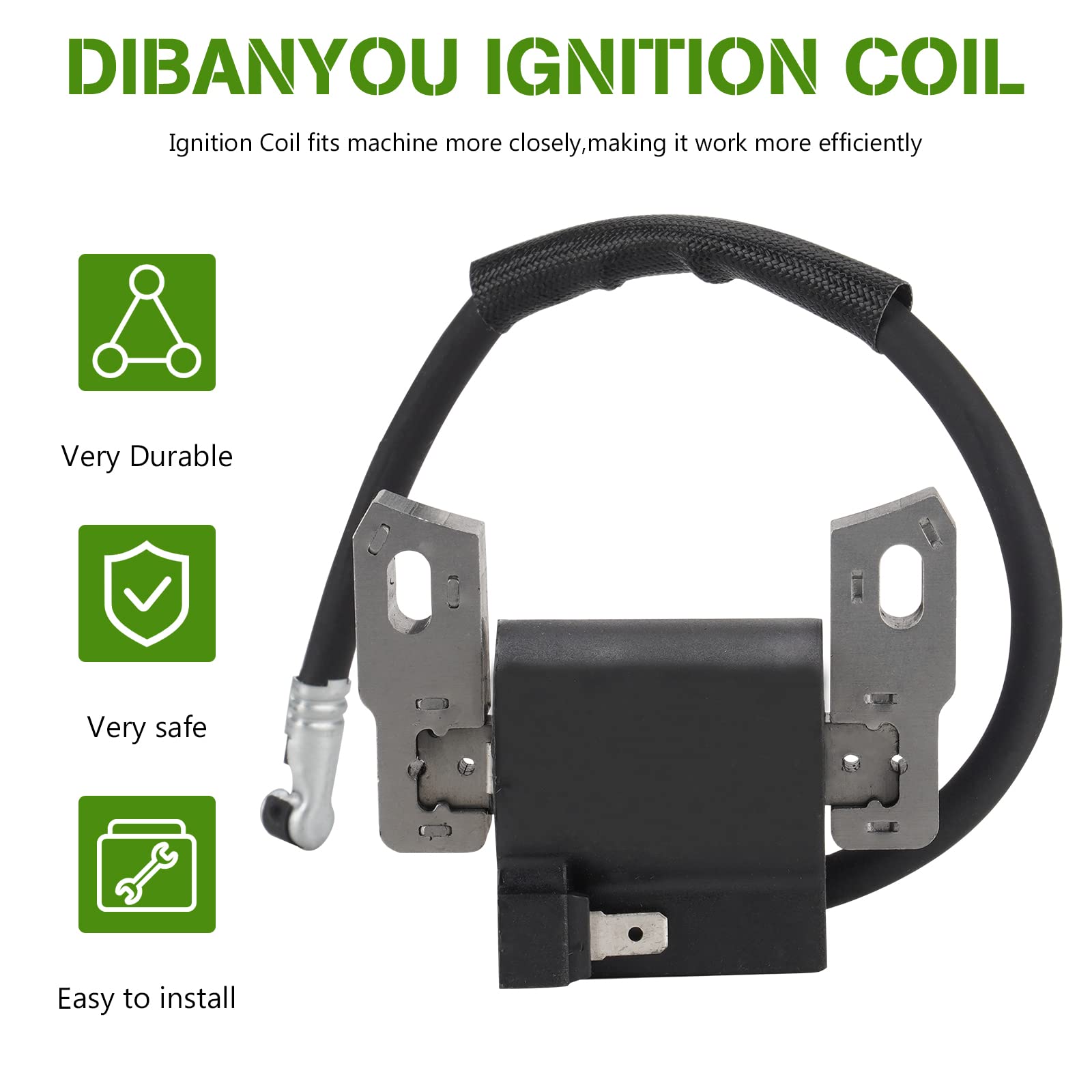 Amazon.com: Dibanyou Lawn Mower Ignition Coil with Spark Plug 