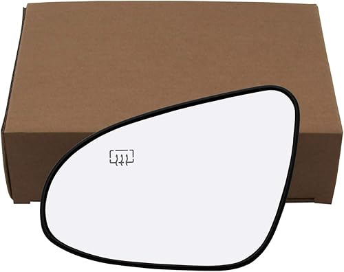 Miniatura 5 de Montaje de cristal del espejo lateral del conductor con placa de respaldo de plástico calentada compatible con Toyota Corolla 2014-2019