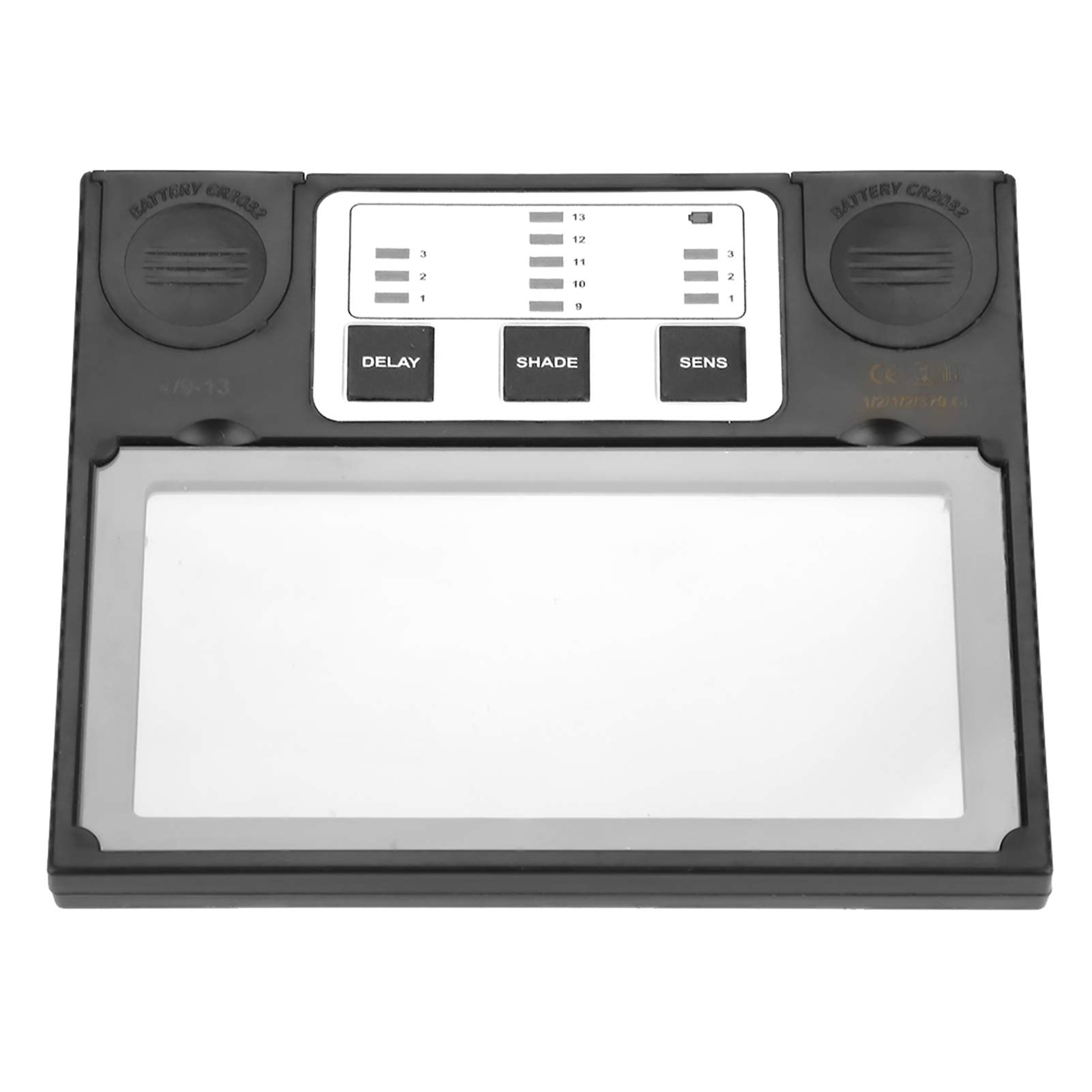 Lentille de Soudage électronique Horizontale Solaire Automatique LCD Gradation Casque de Soudage Ombre Soudeur Filtre Lunettes Sensibilité Réglable