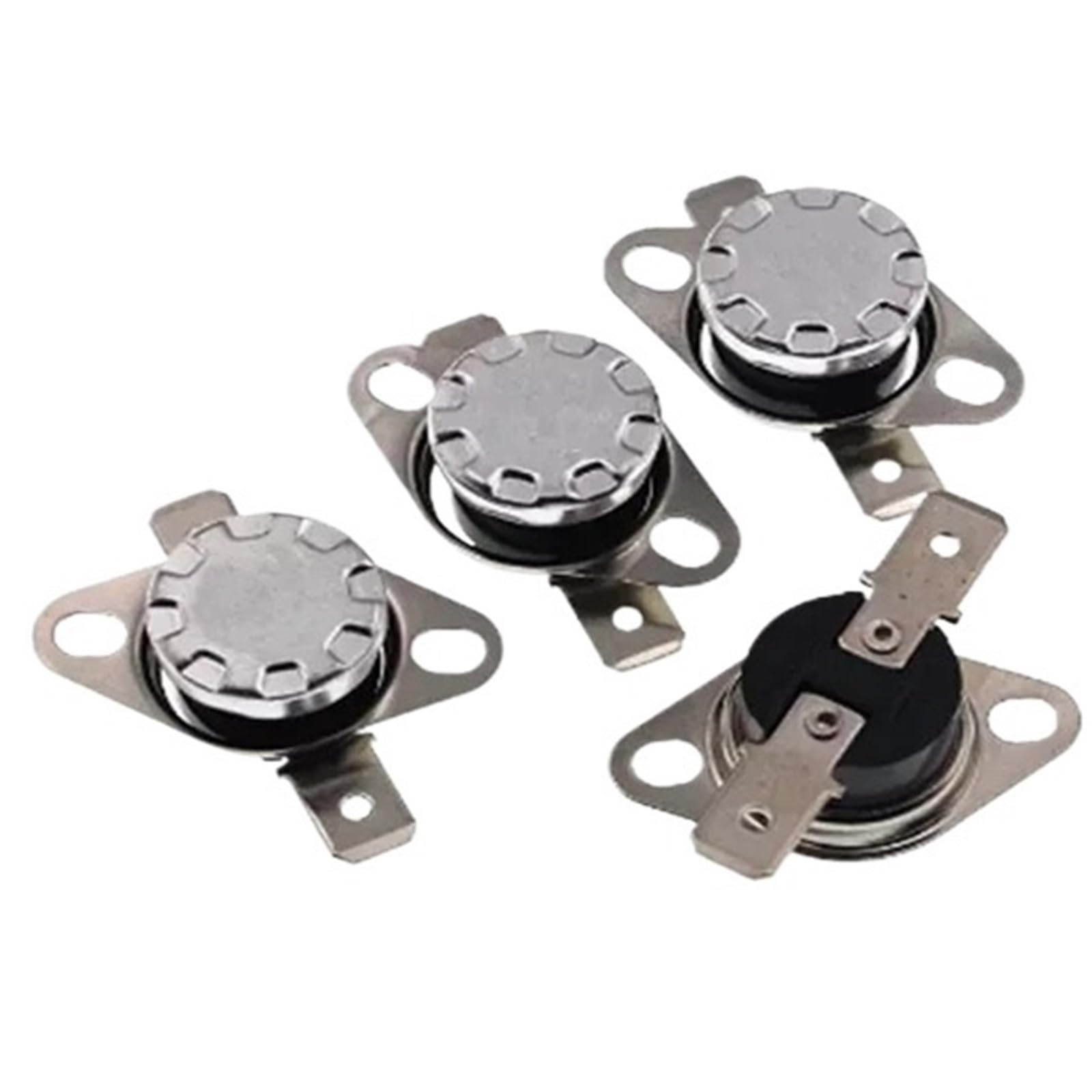 10PCS 35C-120C NO Normal Open Thermostat Temperature Thermal Switch KSD301 250V 10A(55c)