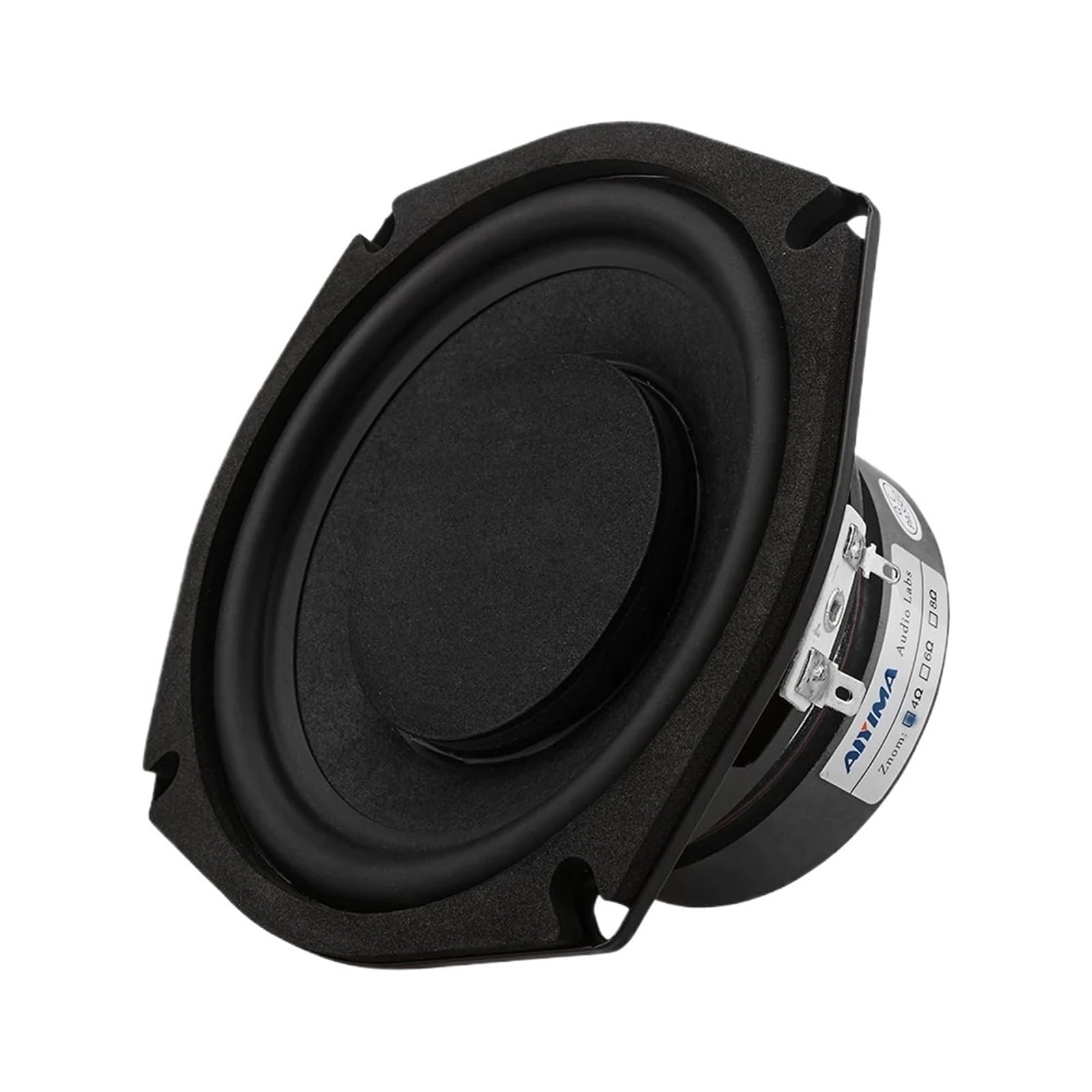 1Pcs 5.25 Inch Subwoofer Speaker 4 8 Ohm 80W Woofer Speaker Super Bass LoudSpeakers Column for 5.1 Home Theater(4 Ohm Speaker) 4 Ohm Speaker 5.25"