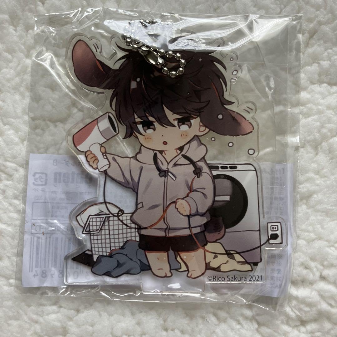 佐倉リコ 10周年記念 アクリルスタンドキーホルダー けもみみシリーズ