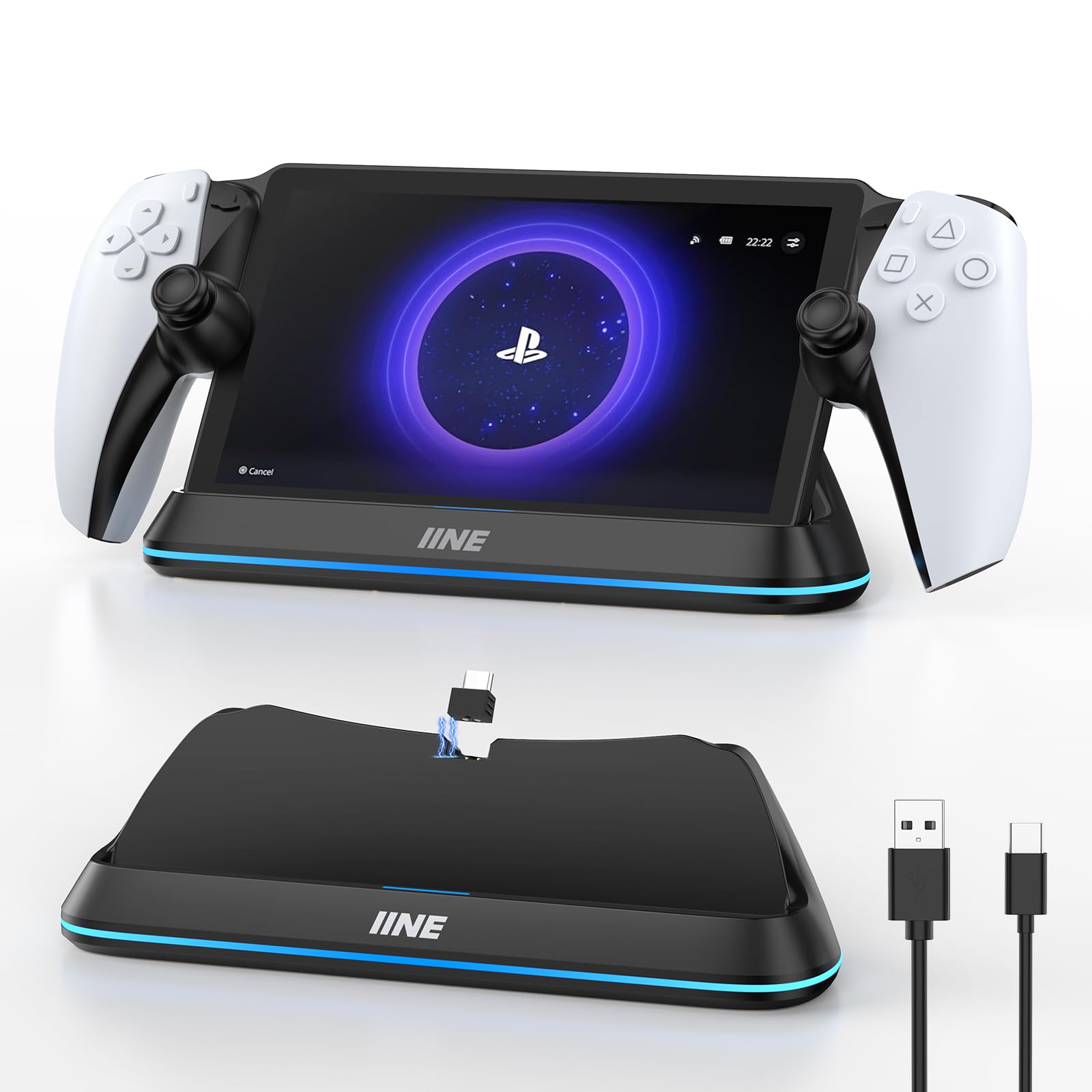 Amazon.co.jp: IINE PlayStationポータル用充電ドックステーション