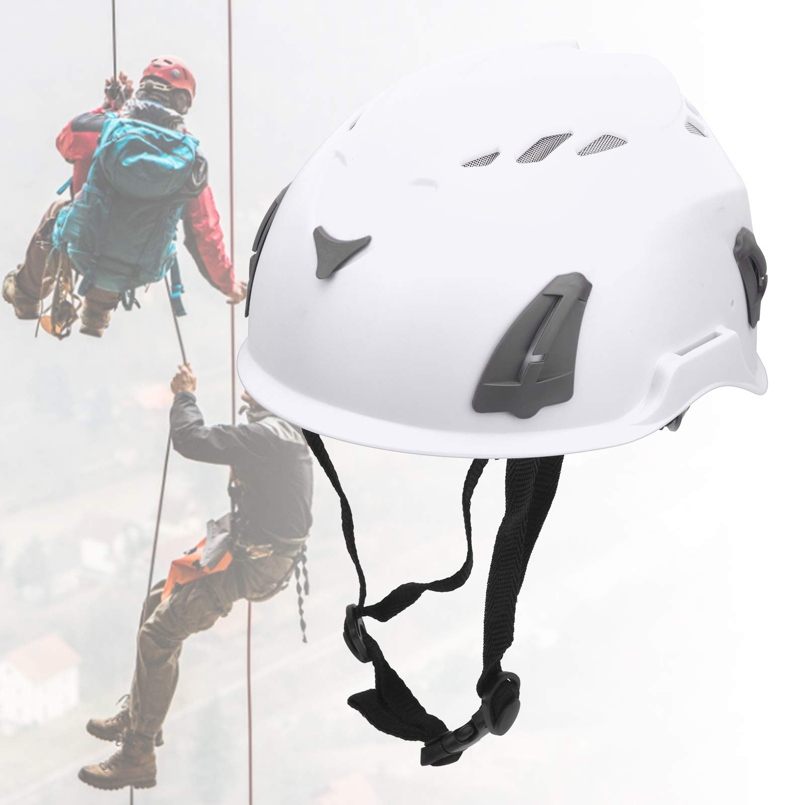 Casque d'escalade, Casque D'extérieur, Casque d'escalade GUB D8, Casque de Sécurité Extérieur, Casque Réglable avec 12 Aérations, Casque d'escalade PP EPP pour Adultes, Randonnée, Escalade