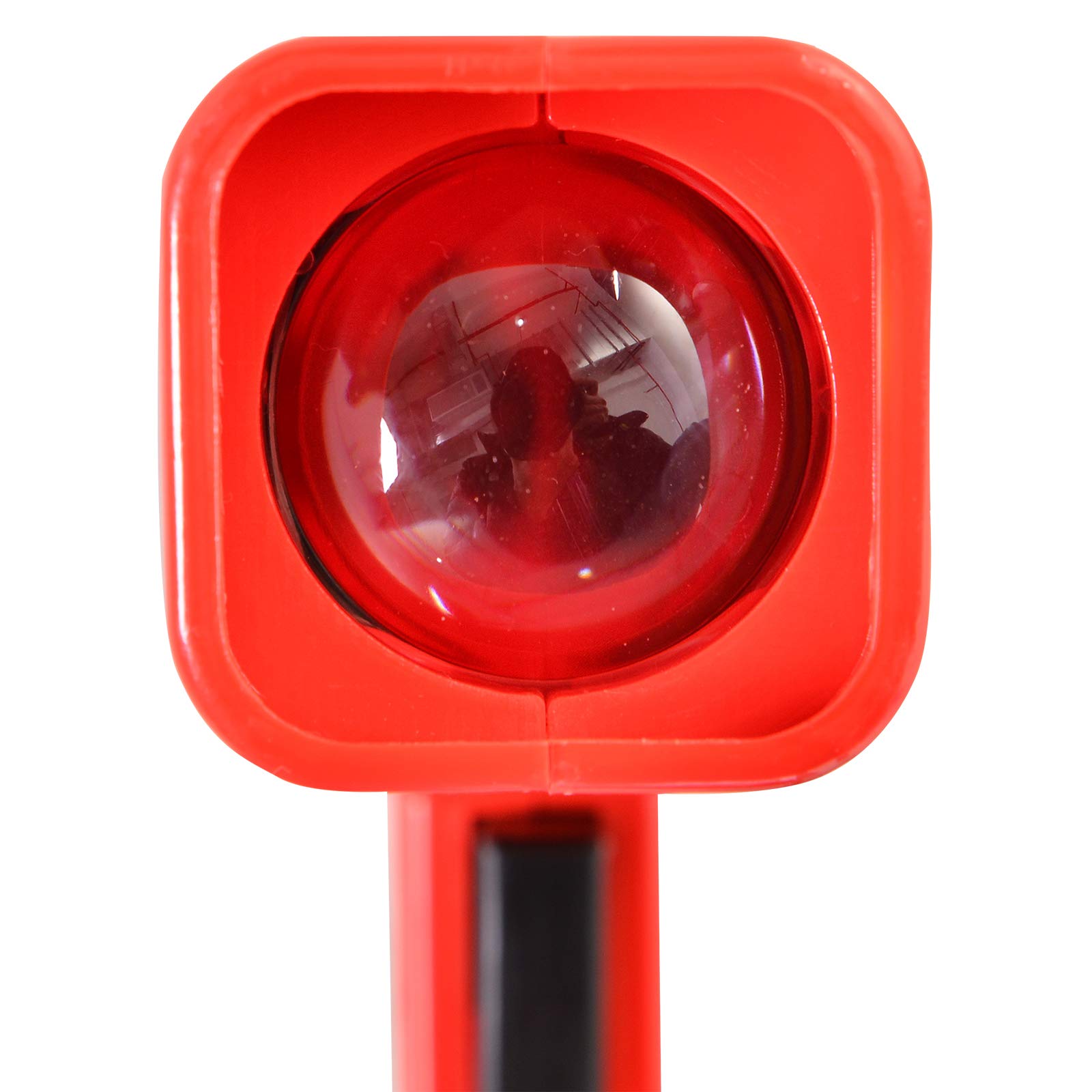 HOMCOM Pistola Stroboscopica d'Accensione con Luce Flash Xenon per Motori a Benzina, Rossa