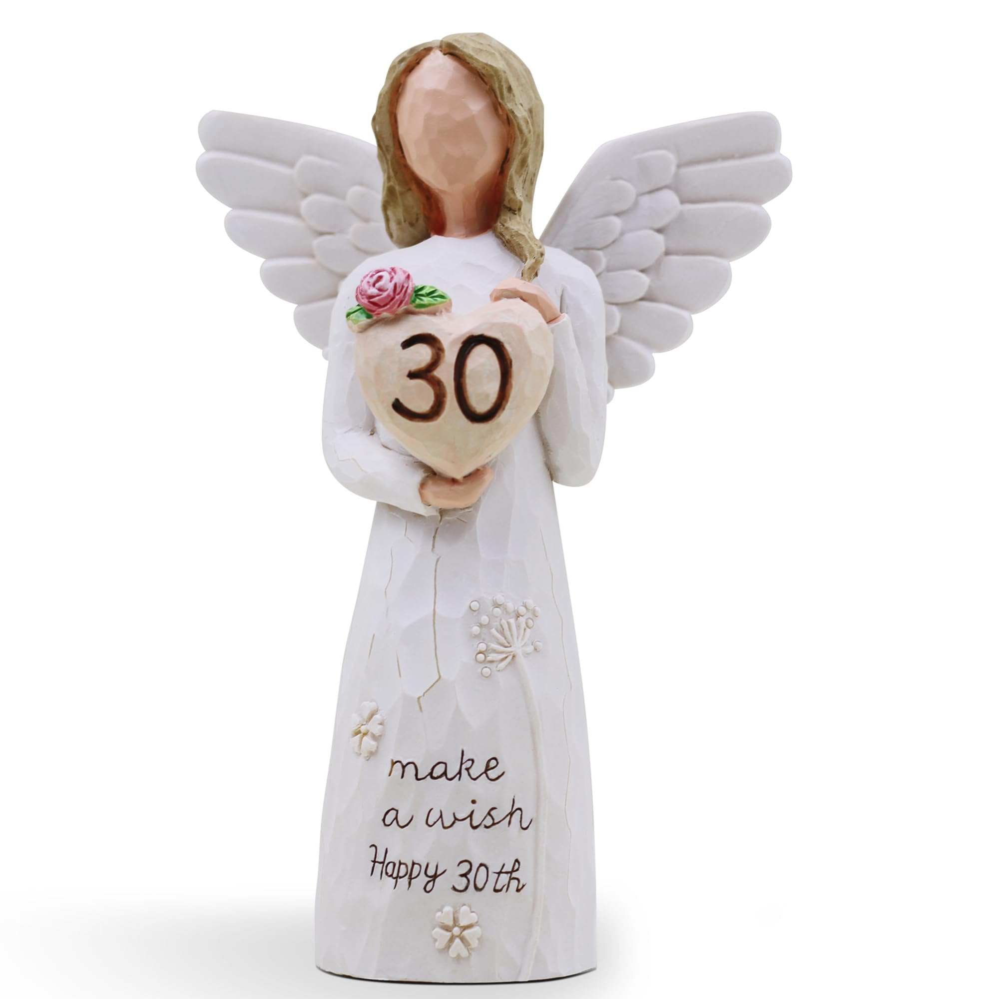 AcowSpt 30th Birthday Decoration - Hand-Painted Figurine Gift Ideas For Women In Her 30s