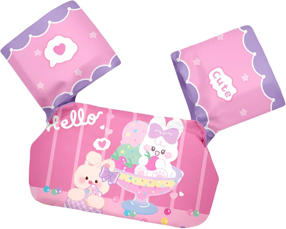 Boia Infantil com Colete Salva-Vidas Flutuador de Segurança para Crianças Piscina e Praia – JustGoFit