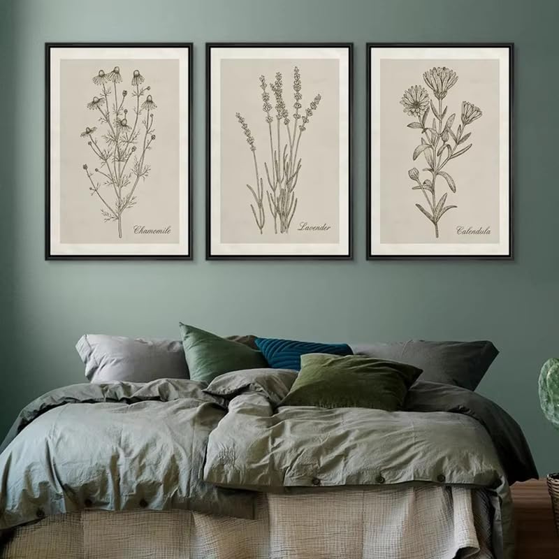 Affiches botaniques de fleurs sauvages pour illuminer votre salon - 3