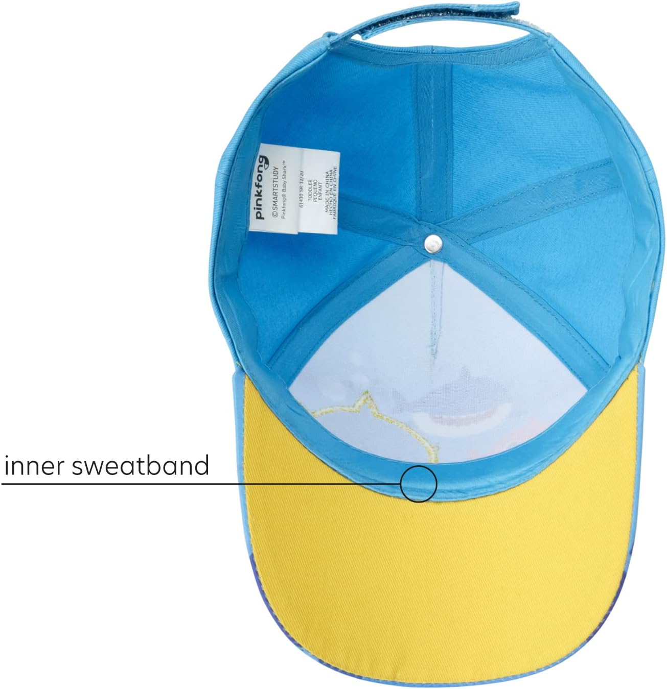 Nickelodeon Toddler Boys’ Baby Shark Hat – Adjustable Baseball Cap (2T-4T) - Image 5