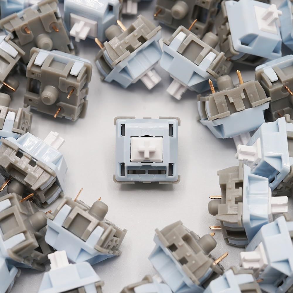 Jarvis JJ Switch, Commutateur De Clavier Mécanique Pré-lubrifié, Linéaire Et Silencieux(35g,90PCS)
