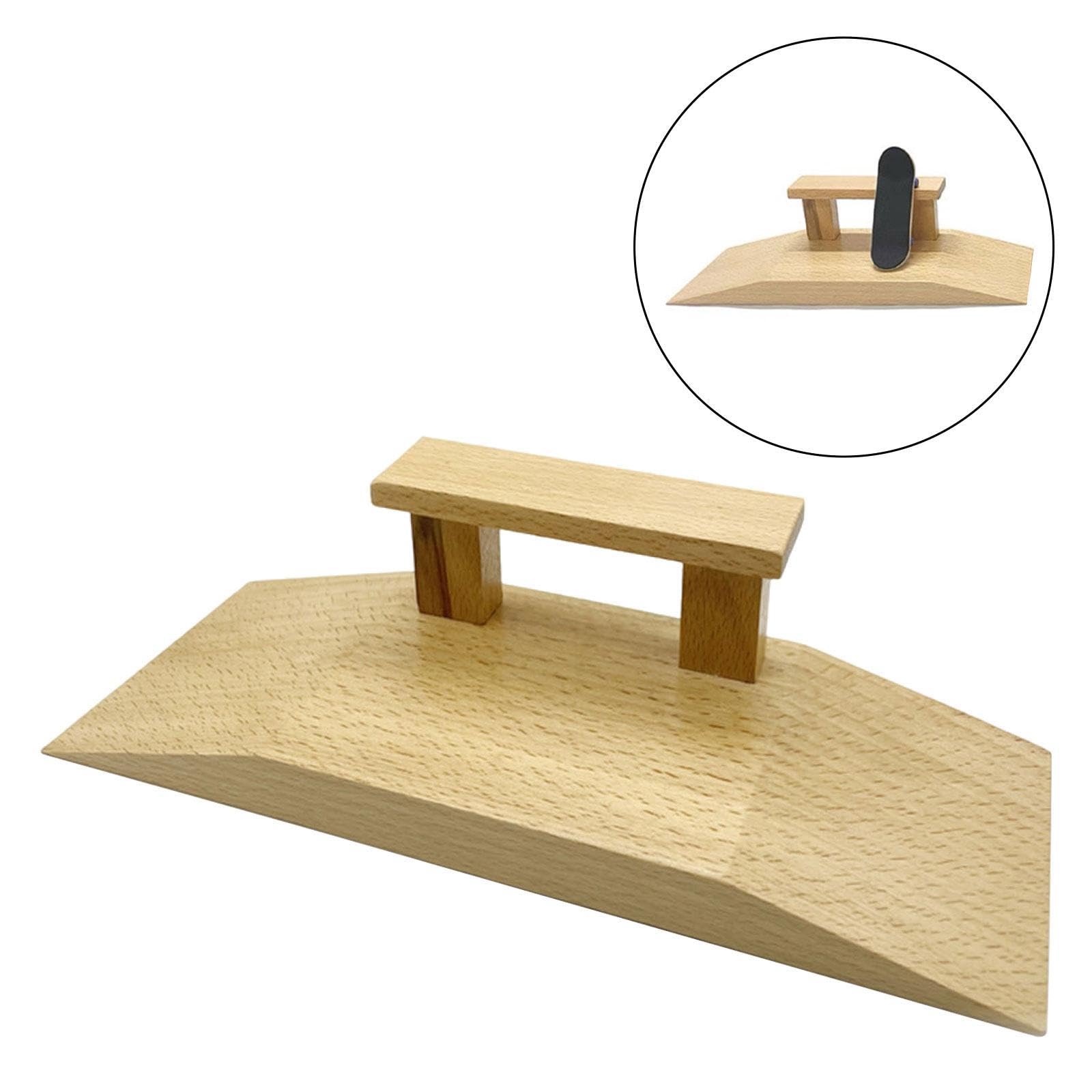 Fingerboard Rampe Aus Holz, Neuartiger Fingerboard Skatepark für Jungen Und
