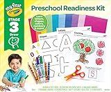 Crayola My First Preschool Readiness Kit Workbook and Toddler Art Supplies, Letters and Numbers Learning Toys