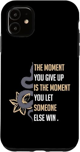 Funda para iPhone 11 Mamba con mentalidad motivacional